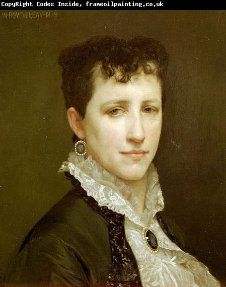 William-Adolphe Bouguereau Portrait of Miss Elizabeth Gardner